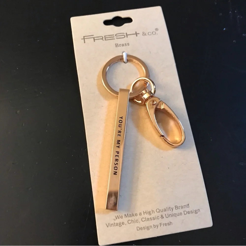 ▪️YOU’RE MY PERSON Key Ring/FOB